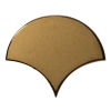 Equipe Carreau Or Métallisé 10.6x12cm SCALE FAN METALLIC 23842 - 0.37m² -Carrelage Soldes carreau or metallise 106x12cm scale fan metallic 23842 037m