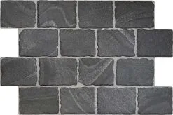 Realonda Carrelage Antidérapant R12 Effet Ardoise ESTA COBBLESTONE - 44X66 - 1,04 M²
