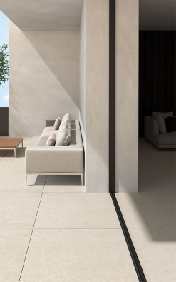 ASDC Carrelage Aspect Pierre Calcaire Rectifié BERA&BEREN LIGHT GREY BUSH HAMMERED 60X60 - 1,07 M² -Carrelage Soldes carrelage aspect pierre calcaire rectifie beraberen light grey bush hammered 60x60 107 m 4