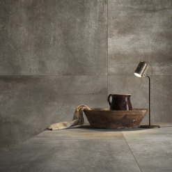 Delconca Ceramica Carrelage Effet Métal Oxydé Pleine Masse - ALCHIMIA GRIS 80X80 - Rectifié R9 - 1.28m² -Carrelage Soldes carrelage effet metal oxyde alchimia 80x80 gtlc05r hlc 05 rectifie 128m 2