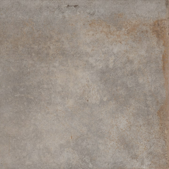Delconca Ceramica Carrelage Effet Métal Oxydé Pleine Masse - ALCHIMIA GRIS 80X80 - Rectifié R9 - 1.28m²