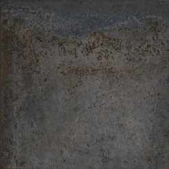 Delconca Ceramica Carrelage Effet Métal Oxydé Pleine Masse - ALCHIMIA NOIR 80X80 - Rectifié R9 - 1.28m²