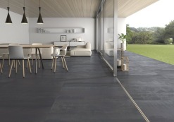 Ibero Carrelage Grand Format Style Métallisé Rectifié IONIC STEEL 60x120 Cm - 1.44 M² -Carrelage Soldes carrelage grand format style metallise rectifie ionic steel 60x120 cm 144 m 4