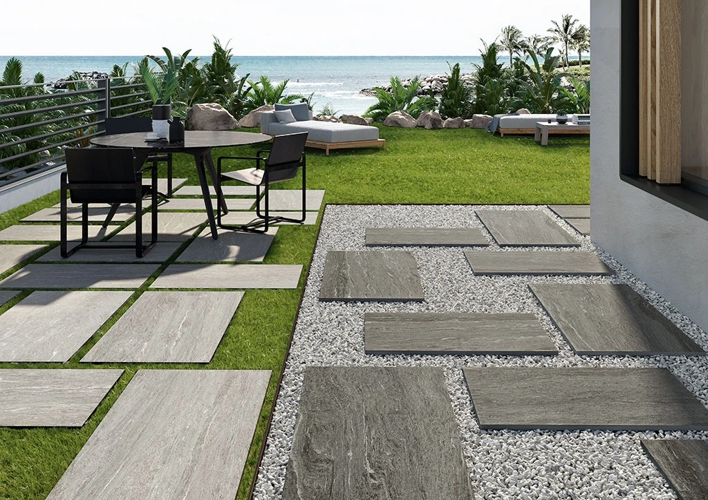 Coem Ceramiche Carrelage Grès Cérame Effet Pierre DALLON DARK GREY ANTISLIP 60X120 - 1,44m² 4 Coem Ceramiche Carrelage Grès Cérame Effet Pierre DALLON DARK GREY ANTISLIP 60X120 - 1,44m² – Image 2