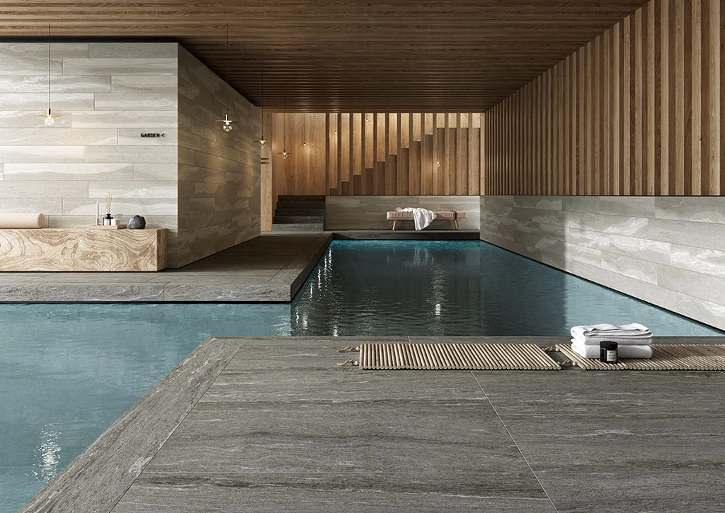 Coem Ceramiche Carrelage Grès Cérame Effet Pierre DALLON DARK GREY ANTISLIP 60X120 - 1,44m² 6 Coem Ceramiche Carrelage Grès Cérame Effet Pierre DALLON DARK GREY ANTISLIP 60X120 - 1,44m² – Image 4