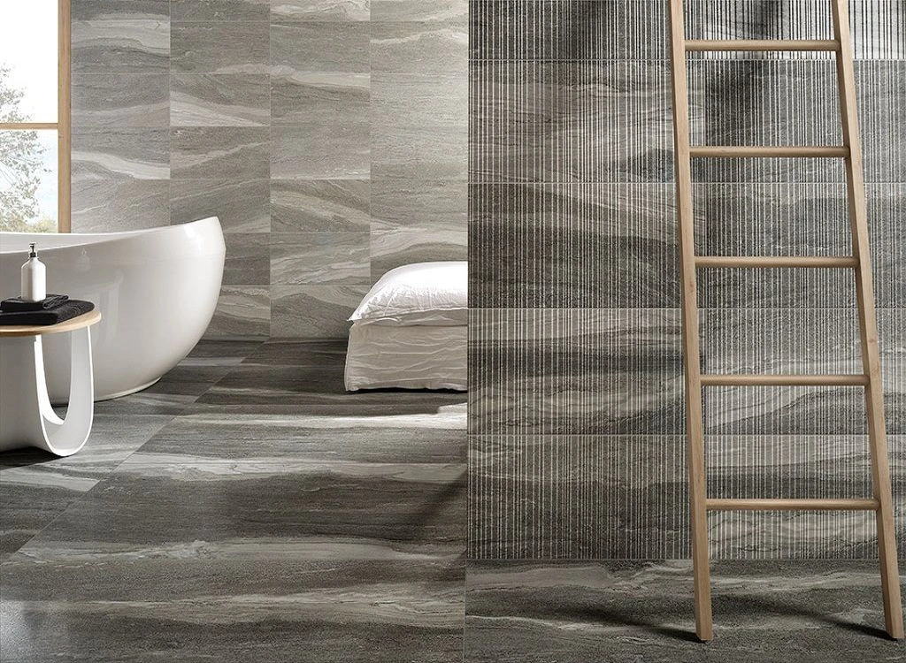 Coem Ceramiche Carrelage Grès Cérame Effet Pierre DALLON DARK GREY ANTISLIP 60X120 - 1,44m² 7 Coem Ceramiche Carrelage Grès Cérame Effet Pierre DALLON DARK GREY ANTISLIP 60X120 - 1,44m² – Image 5