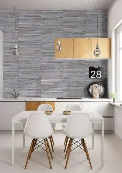 GayaFores Carrelage Imitation Parquet Blanc Vieilli TRIBECA GRIS ANTI DERAPANT 15x90 Cm R12 - 1.08m² -Carrelage Soldes carrelage imitation parquet blanc vieilli tribeca gris anti derapant 15x90 cm 108m 1