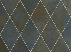 Equipe Carrelage Losange Oxidé OUTEN AZUL 14X24- 1 M²