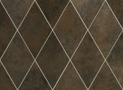 Equipe Carrelage Losange Oxidé OUTEN NEGRO 14X24- 1 M²