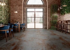 Apavisa Carrelage Rectifié Effet Métal ZINC BLACK 60X60 - 1.773m² -Carrelage Soldes carrelage rectifie effet metal zinc black 60x60 1773m 2