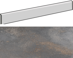 Vives Azulejos Y Gres Plinthe Effet Granito 9,4x58,3 Cm YASSA GRAFITO - 1 unité